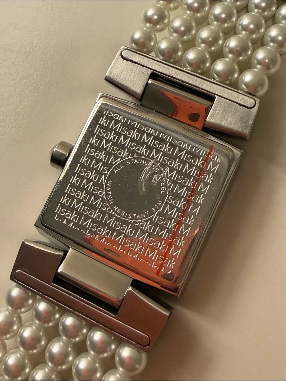NEW Misaki Monte Carlo Pearl Bracelet Watch – Mother of Pearl Dial